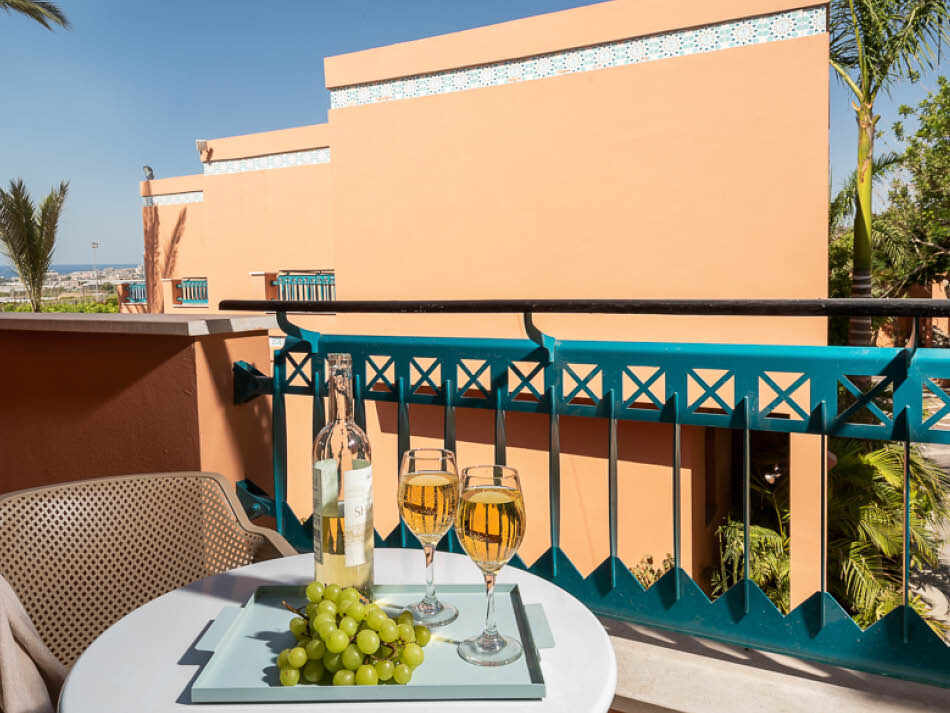 מרפסת חדר סופריור זוגי