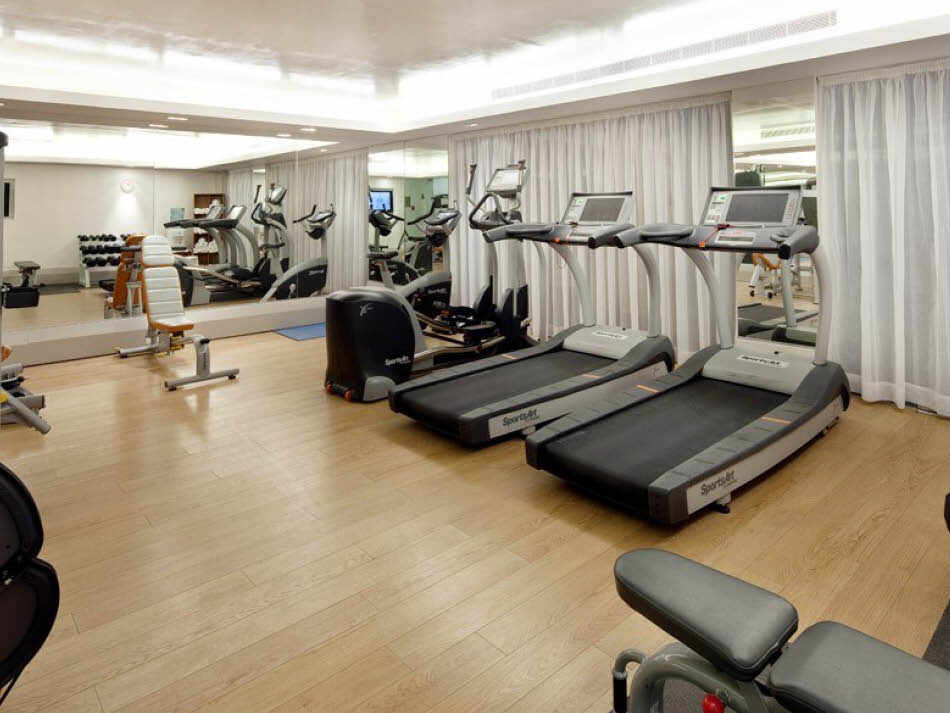 חדר הכושר במלון